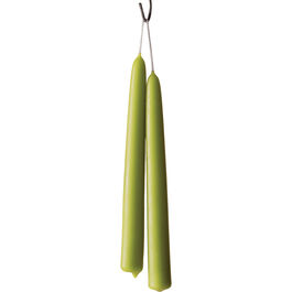 Matcha green dining candles